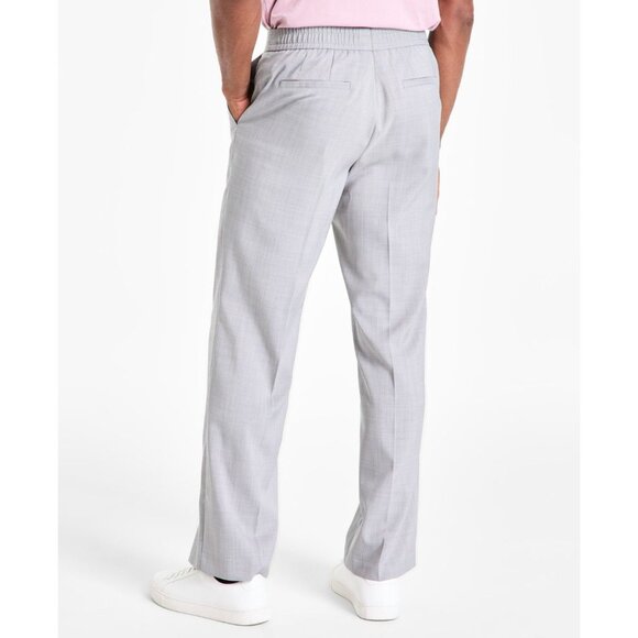 Alfani Mens Lightweight Tropical Suit Pant Wo Grey Heather Size 36x30 NWT - Picture 4 of 6